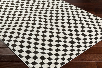 LIVABLISS Freud FEU-2302 Black Area Rug