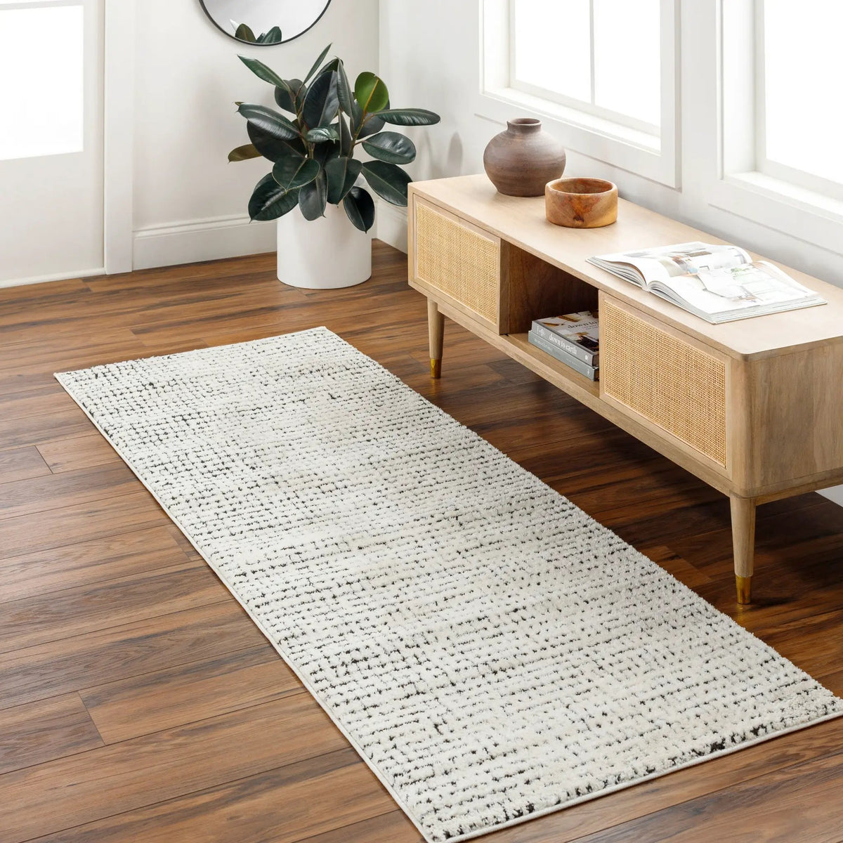 LIVABLISS Freud FEU-2305 Ivory Area Rug