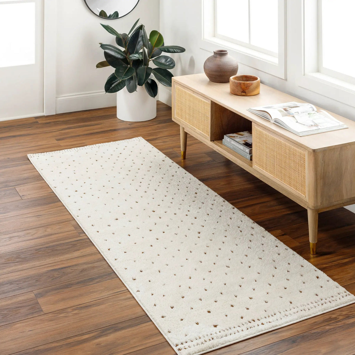 LIVABLISS Freud FEU-2315 Ivory Area Rug