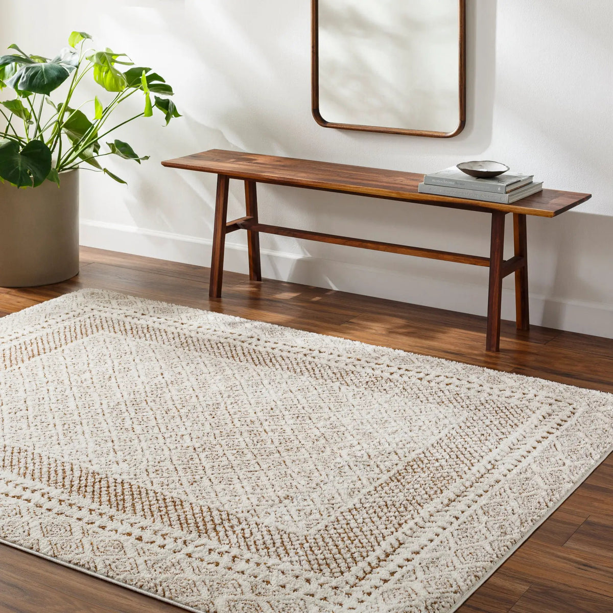 LIVABLISS Freud FEU-2320 Ivory Area Rug