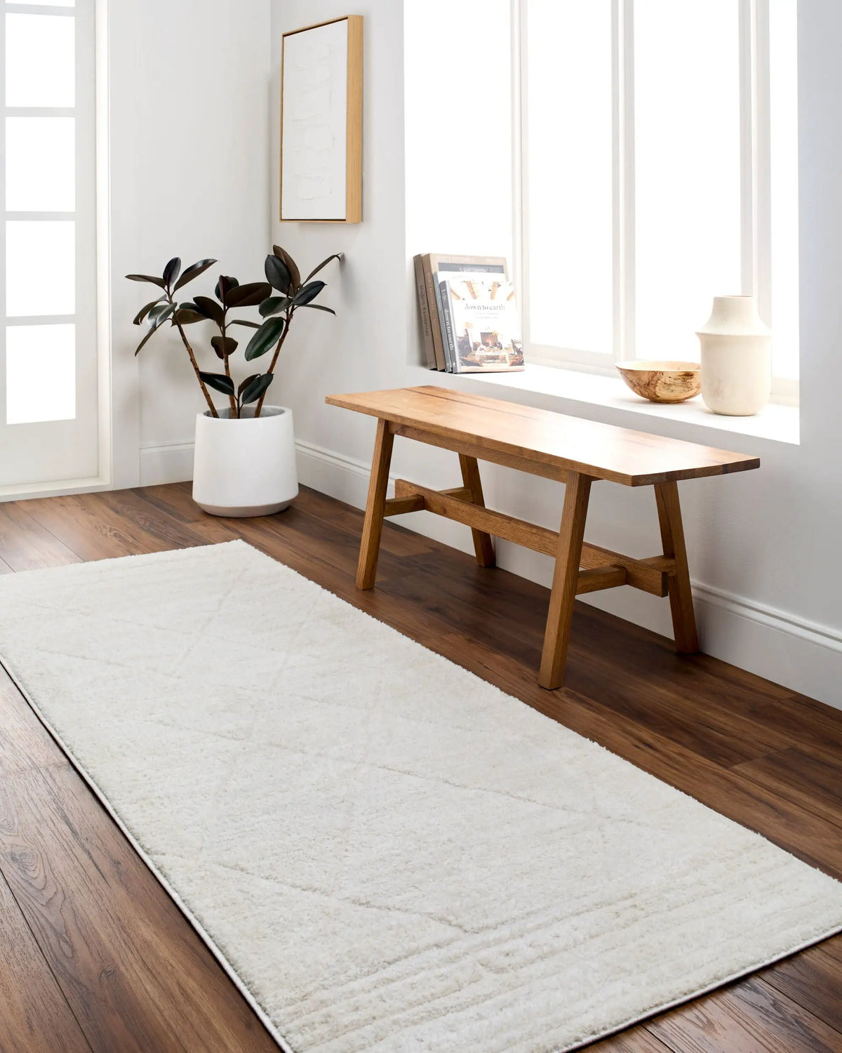 LIVABLISS Freud FEU-2324 Ivory Area Rug