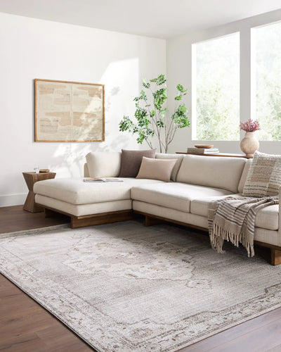 LIVABLISS Fifth Avenue FIF-2301 Light-Gray Area Rug
