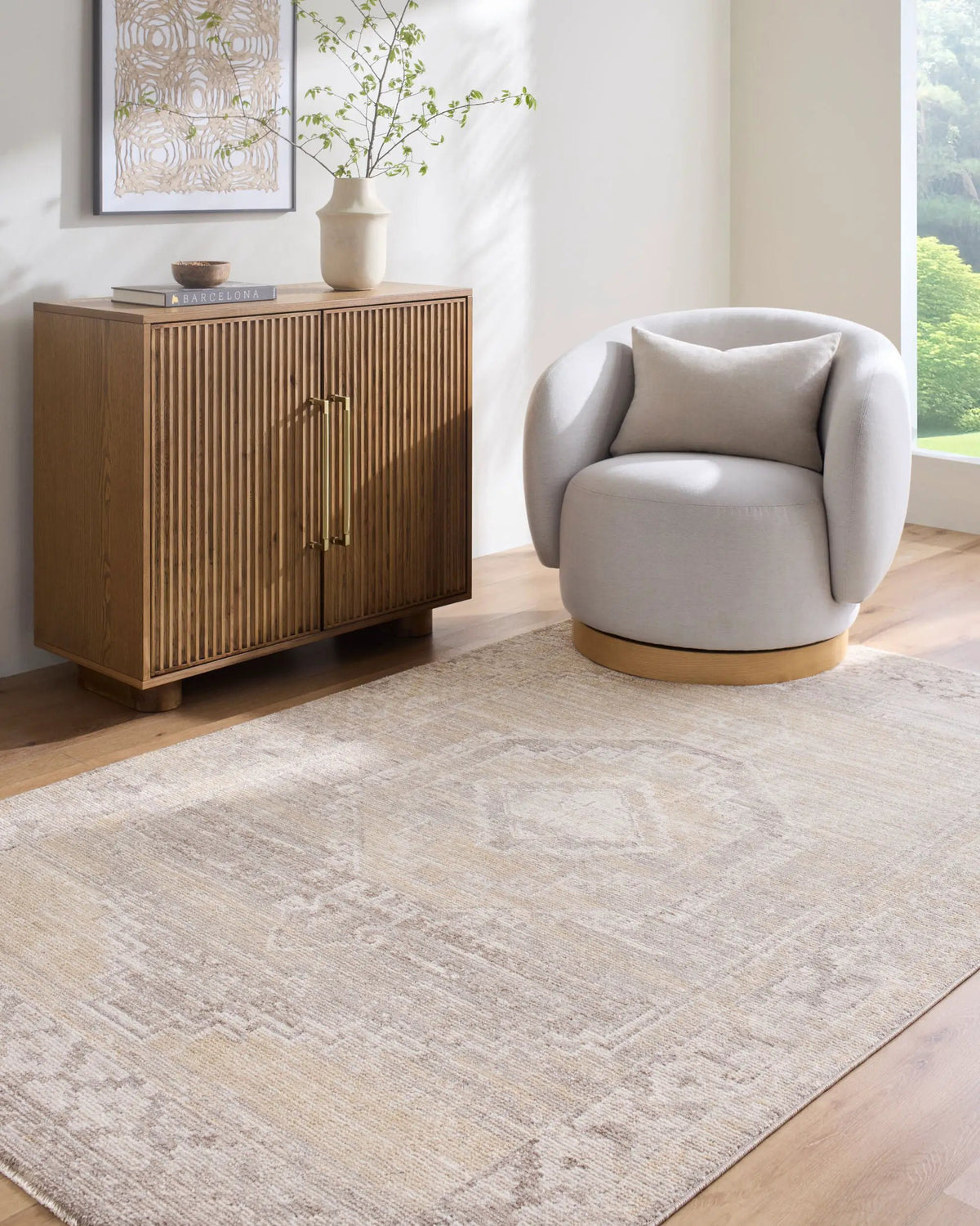LIVABLISS Fifth Avenue FIF-2311 Light-Gray Area Rug