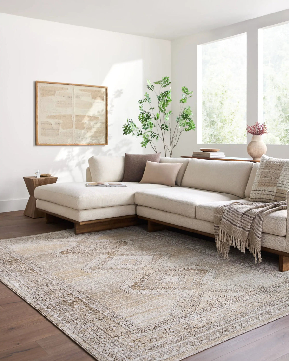 LIVABLISS Fifth Avenue FIF-2312 Light-Gray Area Rug