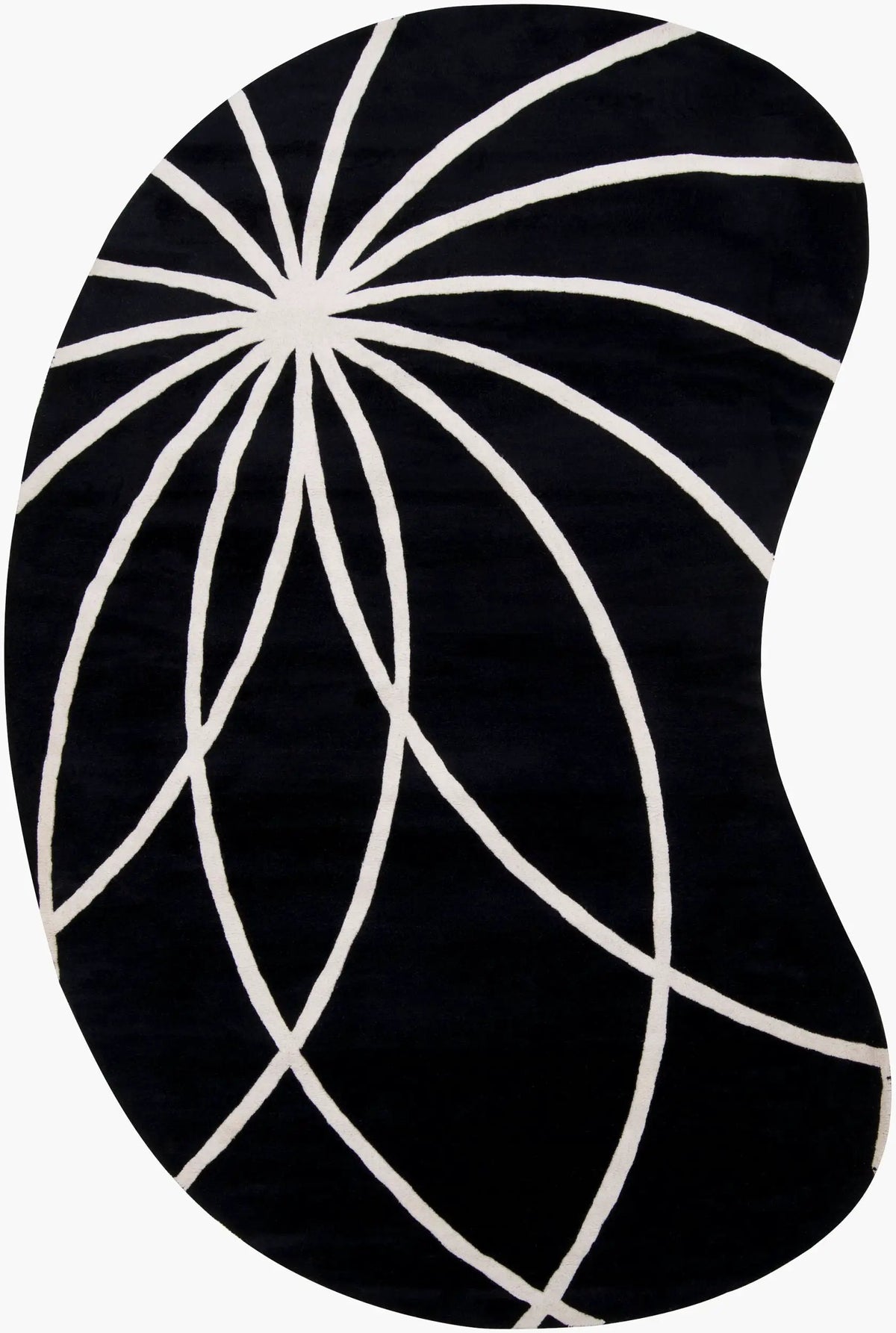 LIVABLISS Forum FM-7072 Black Area Rug