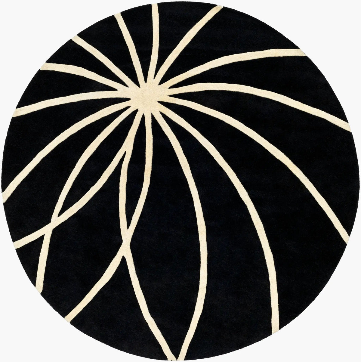 LIVABLISS Forum FM-7072 Black Area Rug