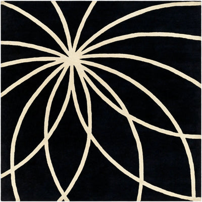 LIVABLISS Forum FM-7072 Black Area Rug