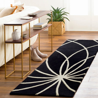 LIVABLISS Forum FM-7072 Black Area Rug