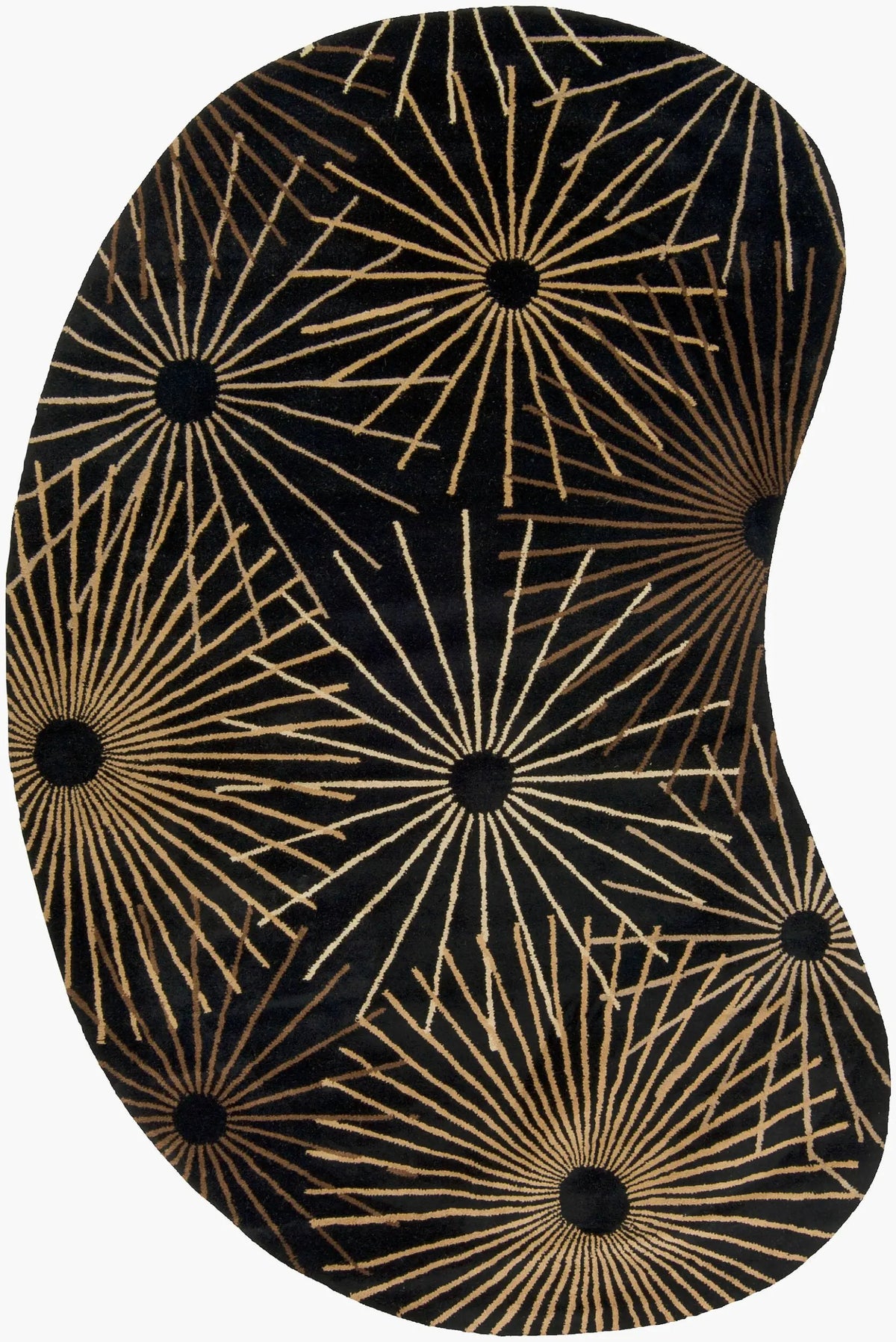 LIVABLISS Forum FM-7090 Black Area Rug