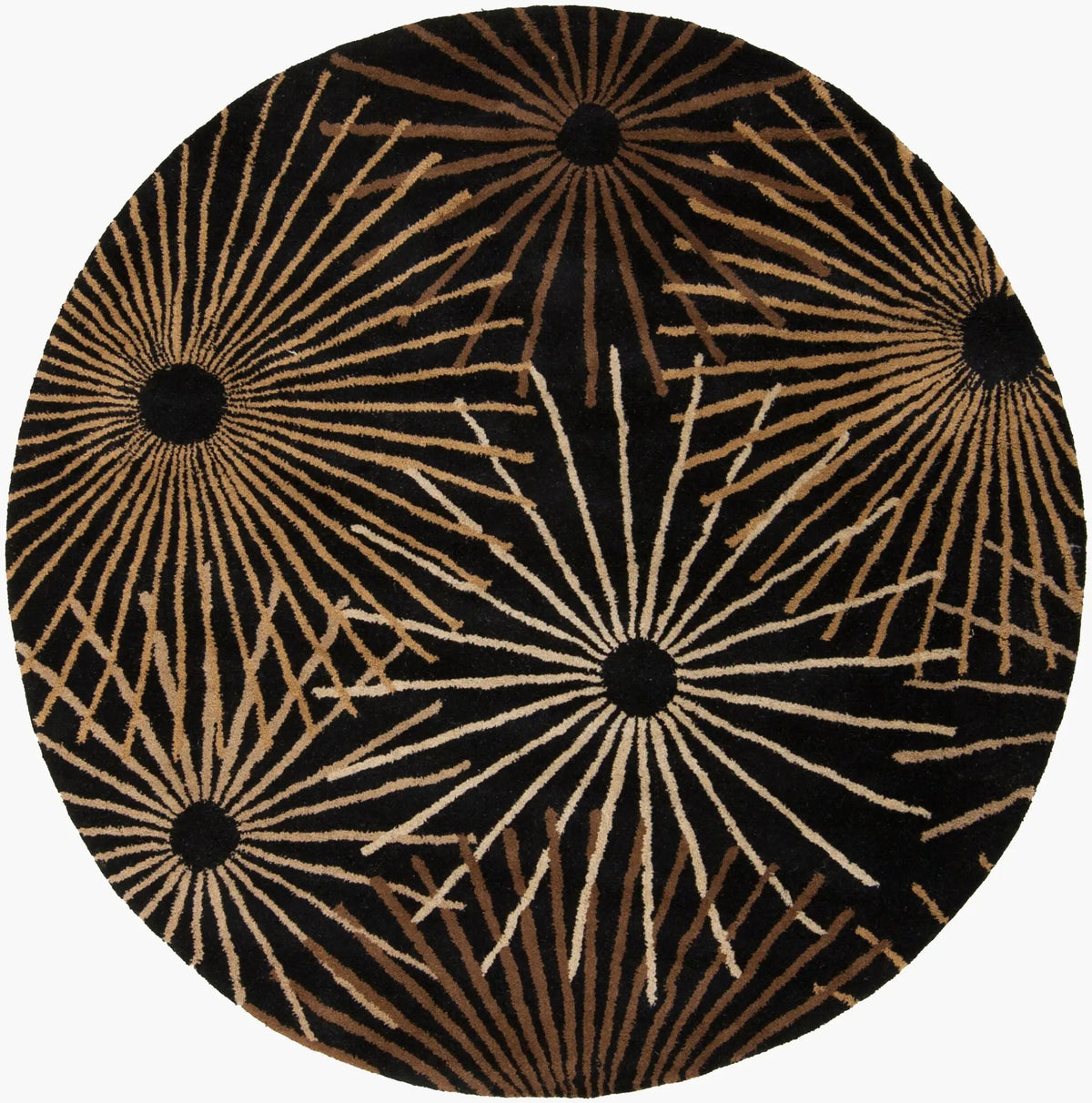 LIVABLISS Forum FM-7090 Black Area Rug