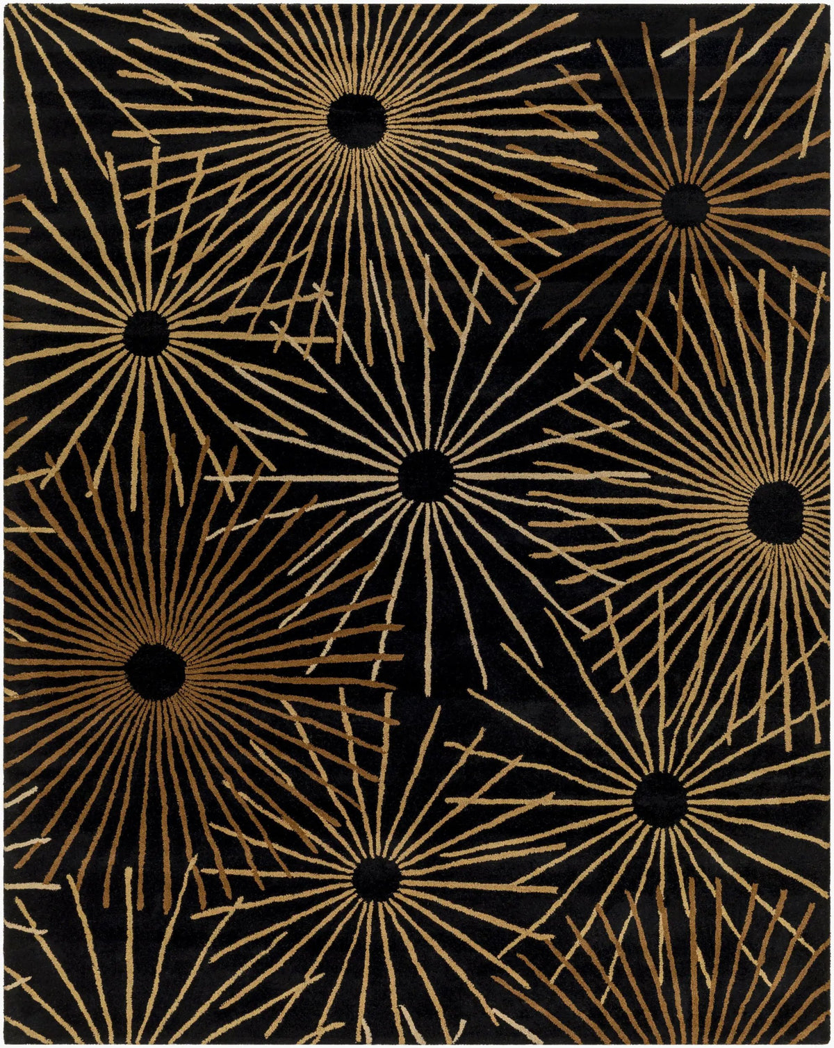 LIVABLISS Forum FM-7090 Black Area Rug