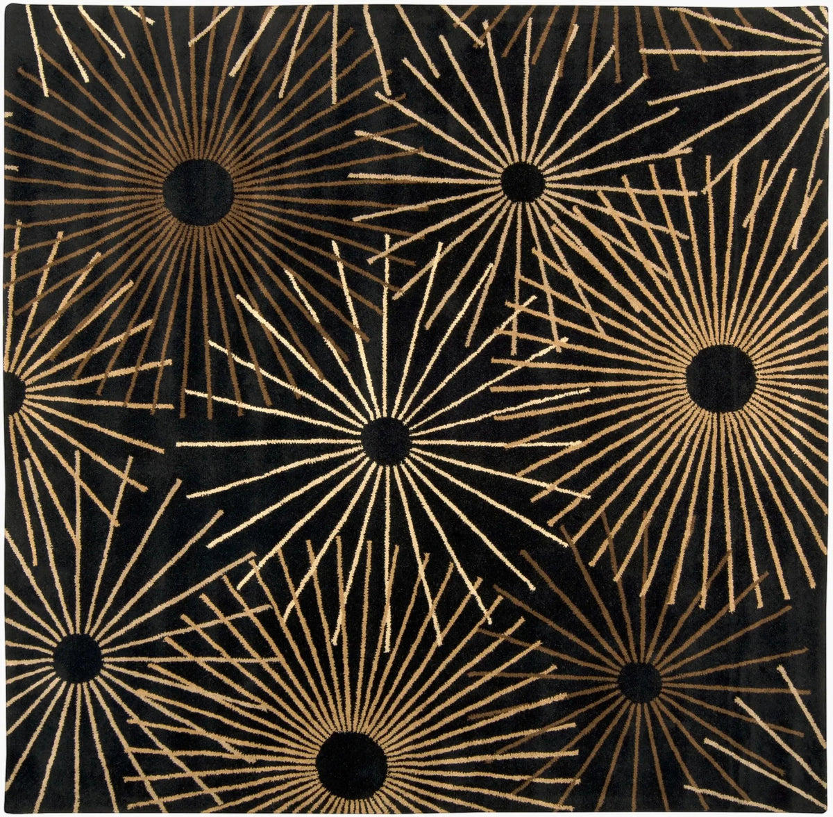 LIVABLISS Forum FM-7090 Black Area Rug