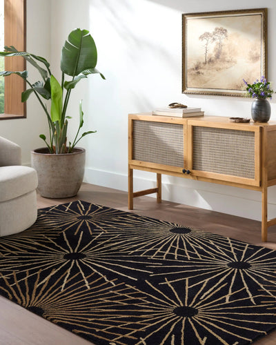LIVABLISS Forum FM-7090 Black Area Rug