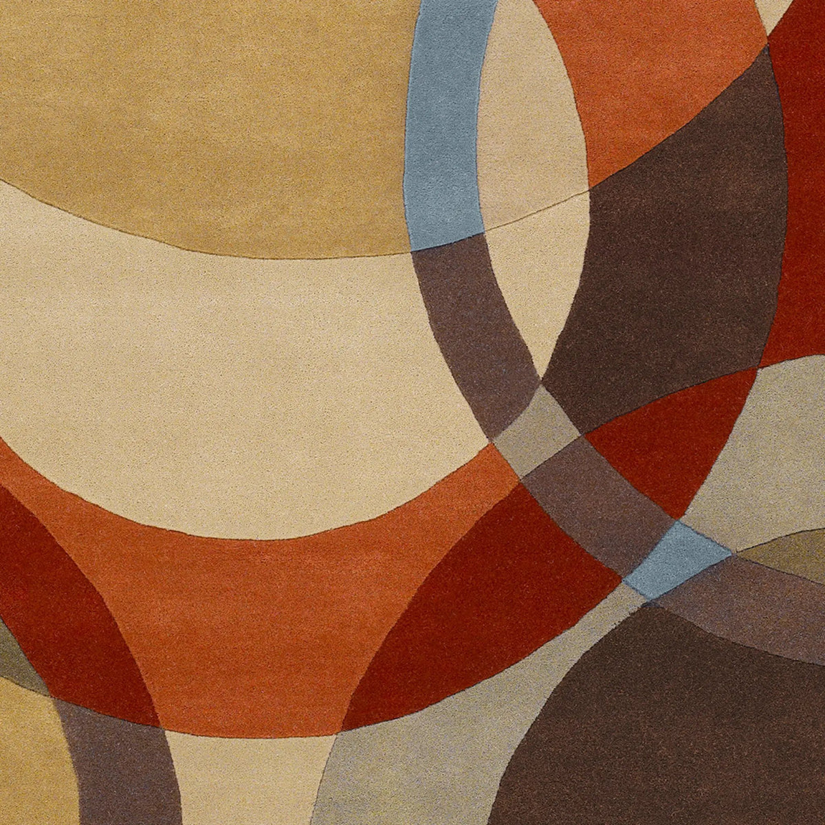 LIVABLISS Forum FM-7108 Dark-Brown Area Rug