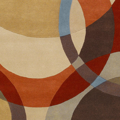 LIVABLISS Forum FM-7108 Dark-Brown Area Rug