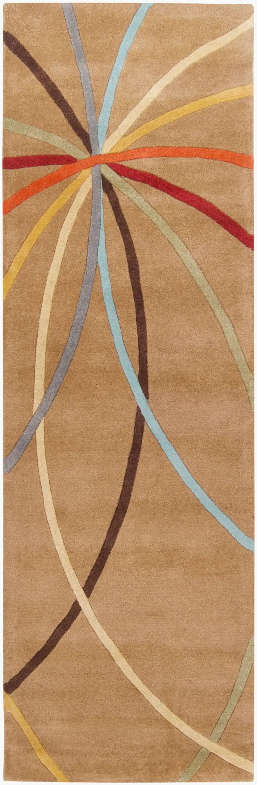 LIVABLISS Forum FM-7140 Mustard Area Rug