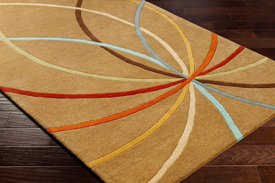 LIVABLISS Forum FM-7140 Mustard Area Rug