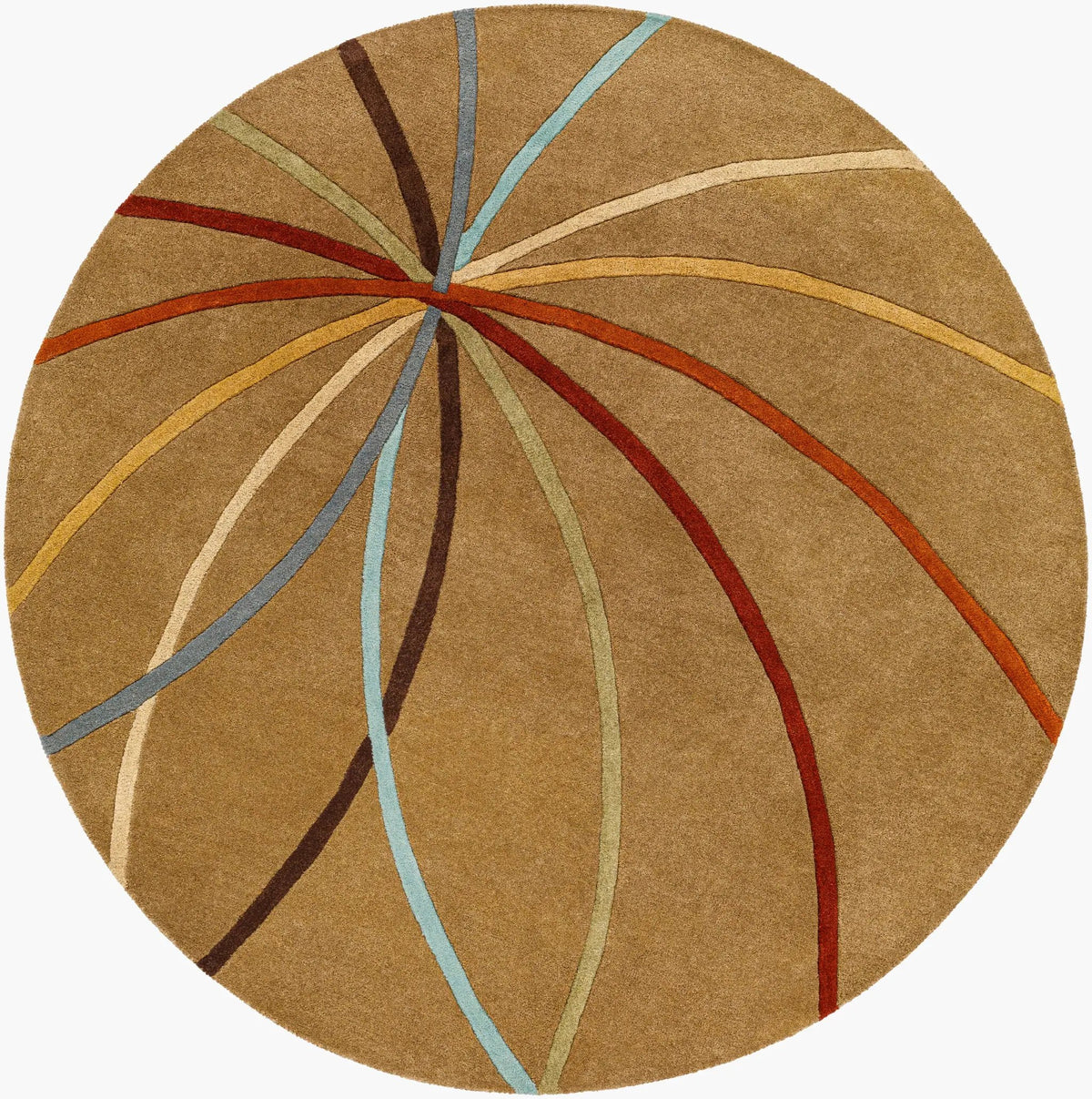 LIVABLISS Forum FM-7140 Mustard Area Rug