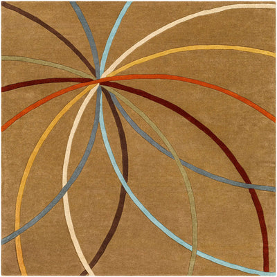LIVABLISS Forum FM-7140 Mustard Area Rug
