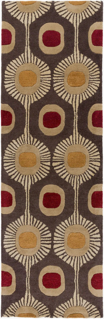 LIVABLISS Forum FM-7170 Dark-Brown Area Rug