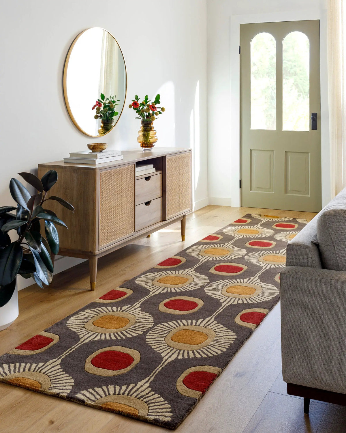 LIVABLISS Forum FM-7170 Dark-Brown Area Rug
