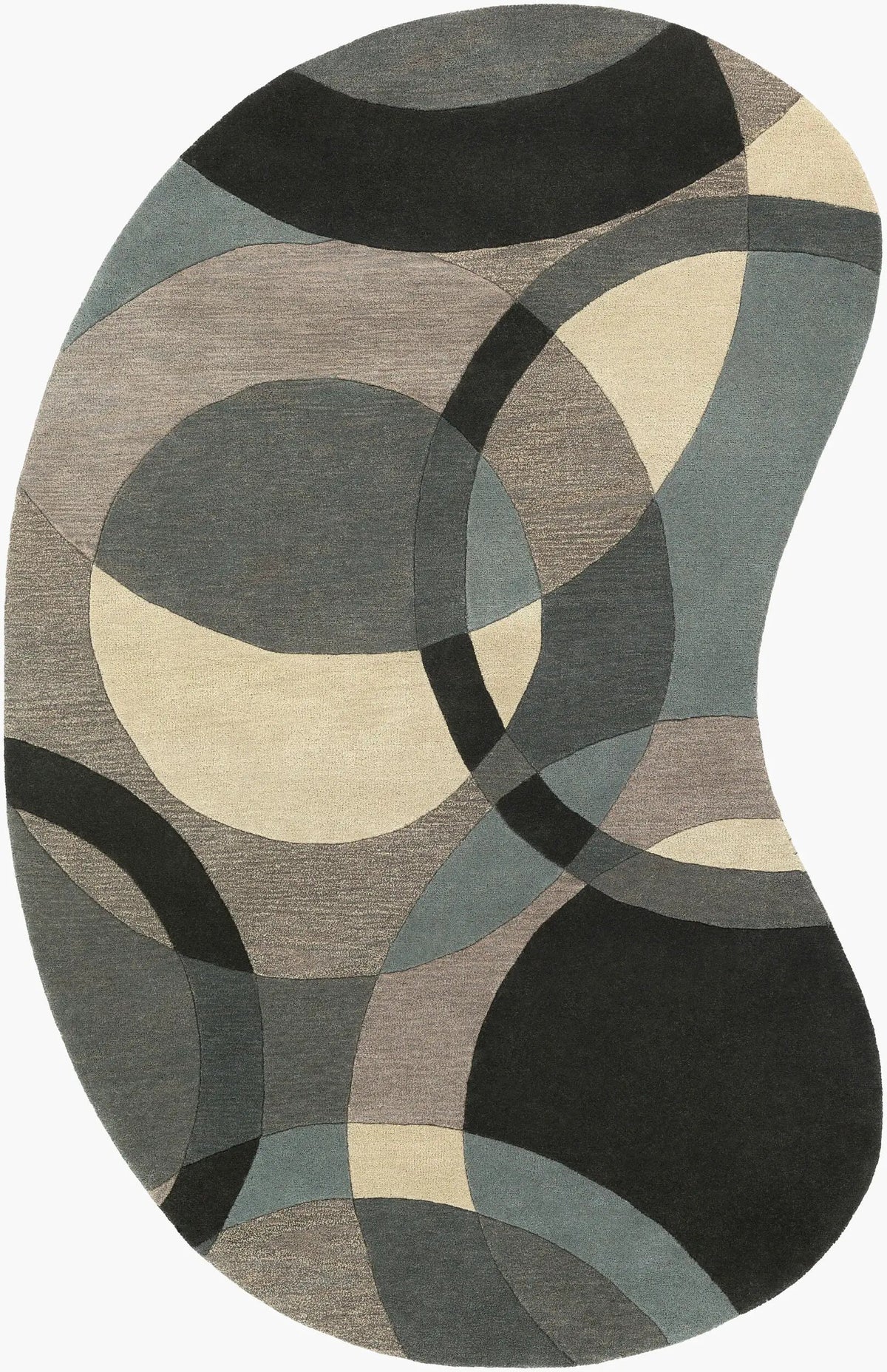 LIVABLISS Forum FM-7193 Taupe Area Rug
