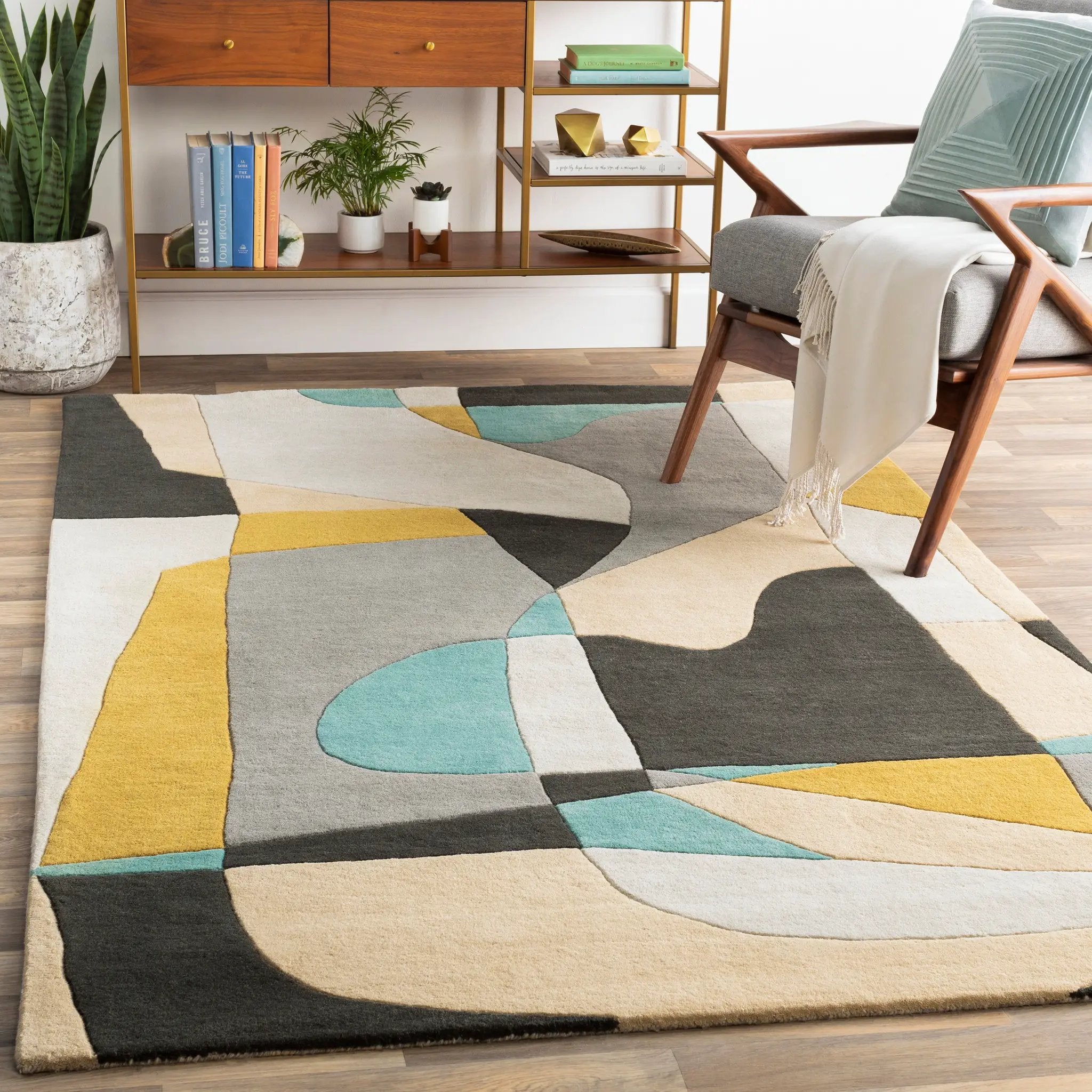 Forum FM-7194 Multicolor Area Rug by LIVABLISS