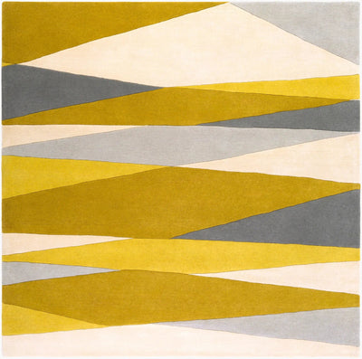 LIVABLISS Forum FM-7203 Yellow Area Rug