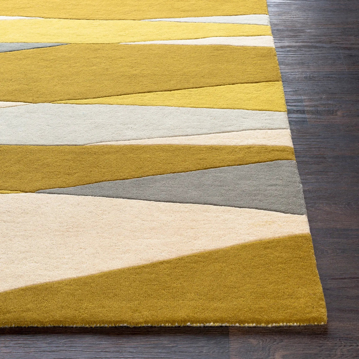 LIVABLISS Forum FM-7203 Yellow Area Rug