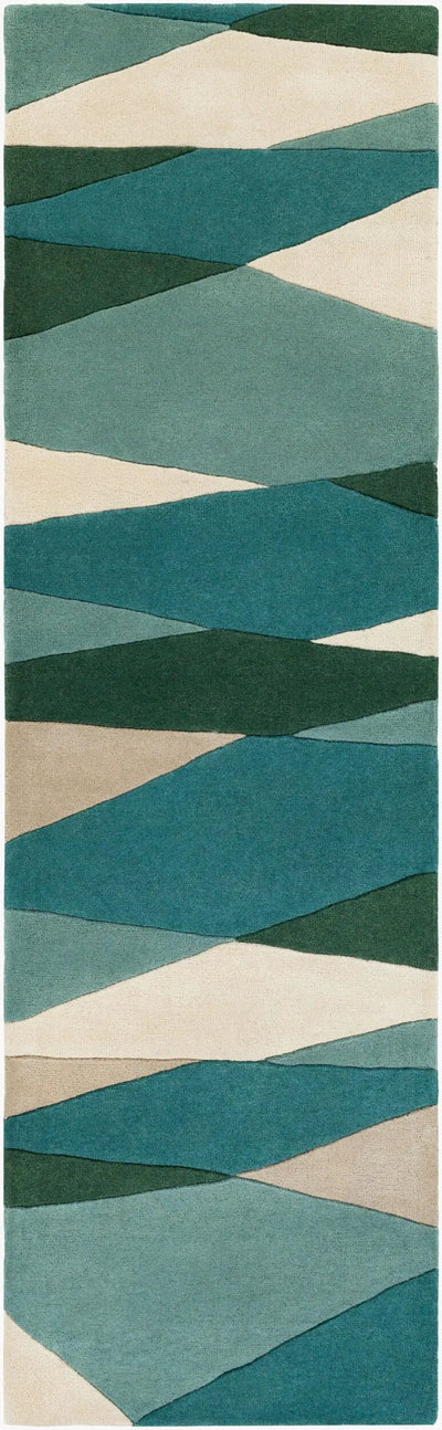 LIVABLISS Forum FM-7204 Blue Area Rug