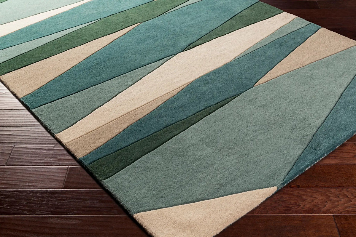 LIVABLISS Forum FM-7204 Blue Area Rug