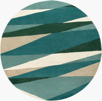 LIVABLISS Forum FM-7204 Blue Area Rug