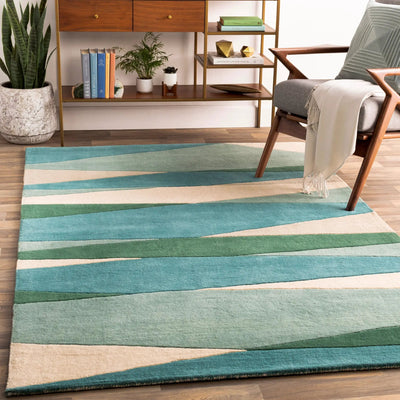LIVABLISS Forum FM-7204 Blue Area Rug