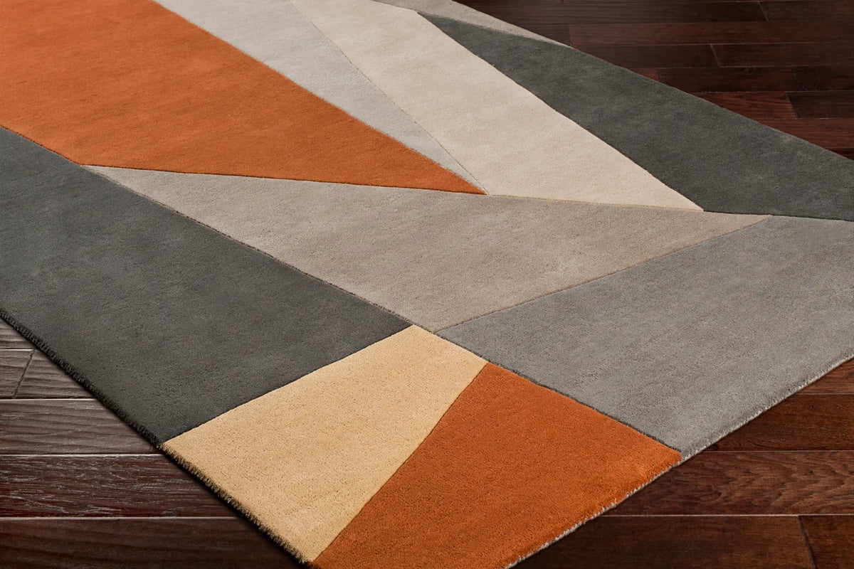 LIVABLISS Forum FM-7224 Rust Area Rug