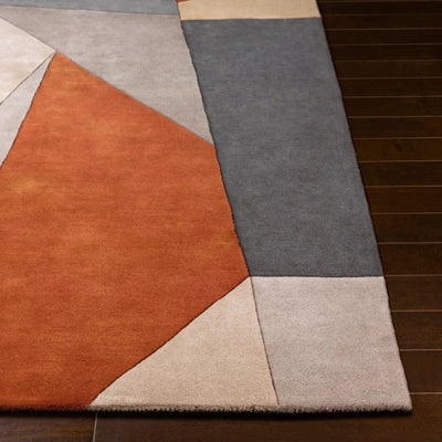 LIVABLISS Forum FM-7224 Rust Area Rug