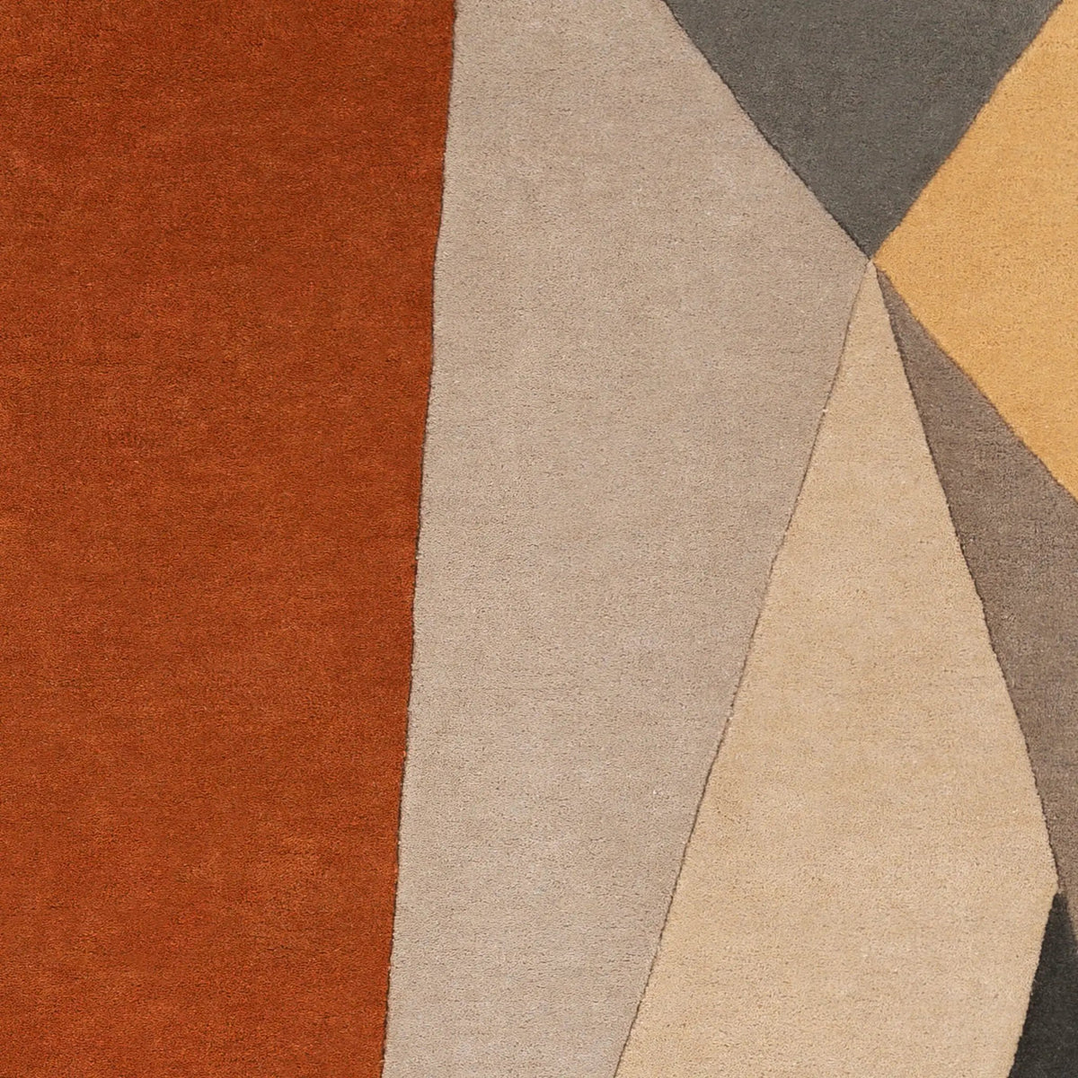 LIVABLISS Forum FM-7224 Rust Area Rug