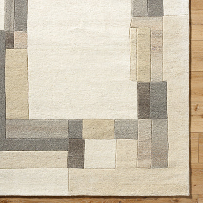 Surya Forum FM-7245 Ivory Area Rug by LIVABLISS