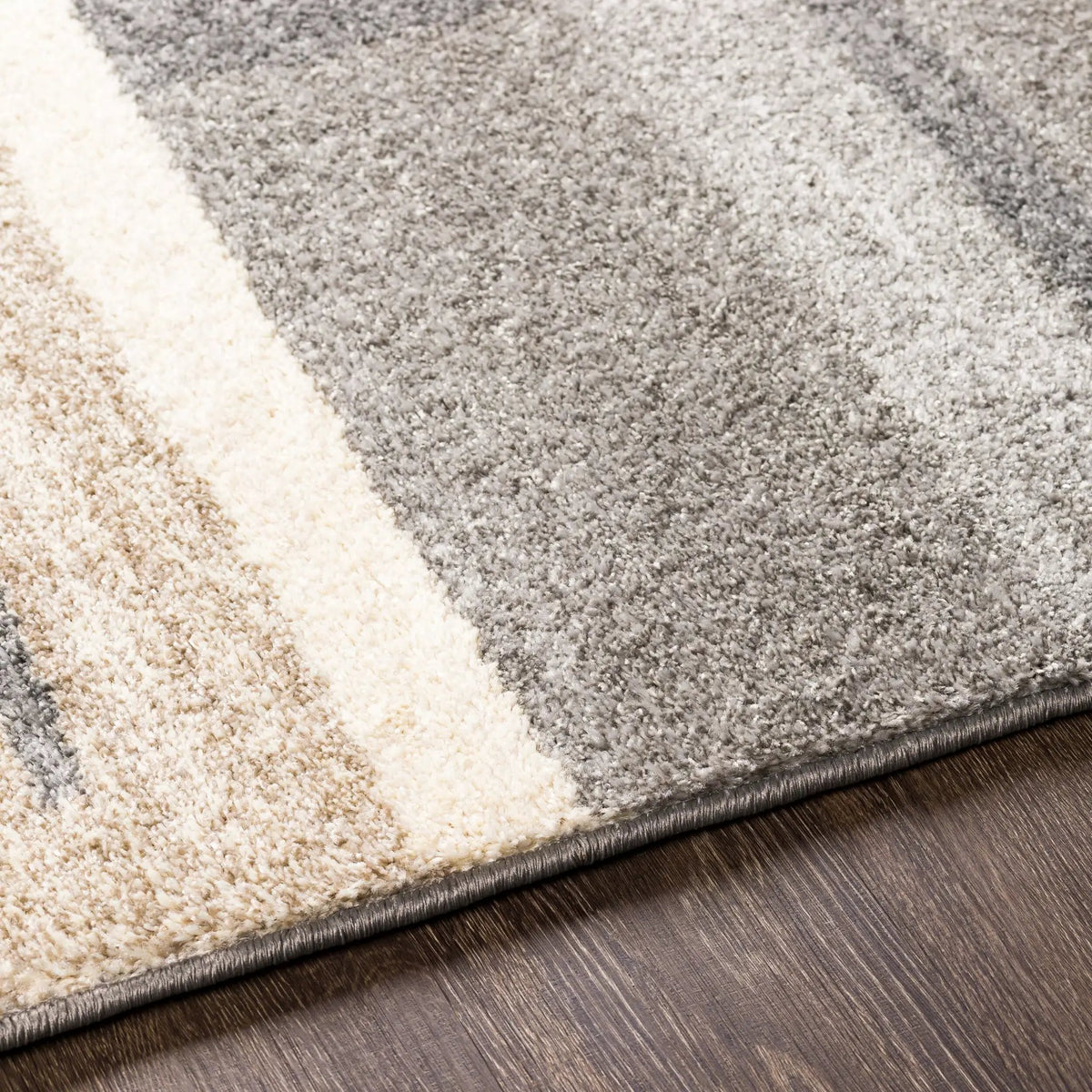Fowler FOW-1000 Gray Area Rug by LIVABLISS