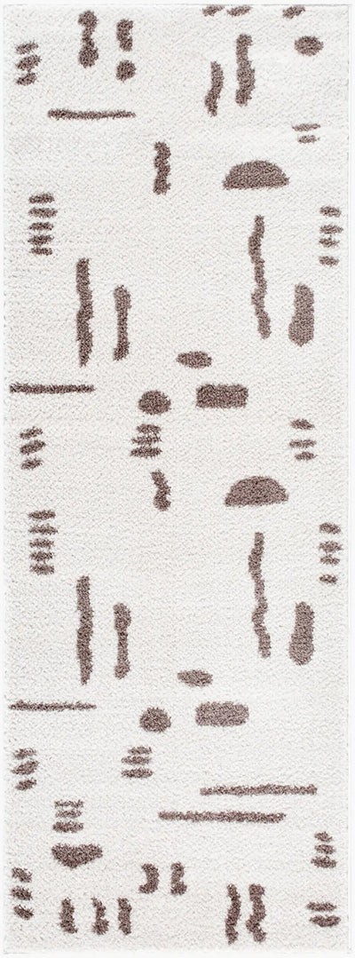 LIVABLISS Fossay Shag FSG-2300 Light-Beige Area Rug