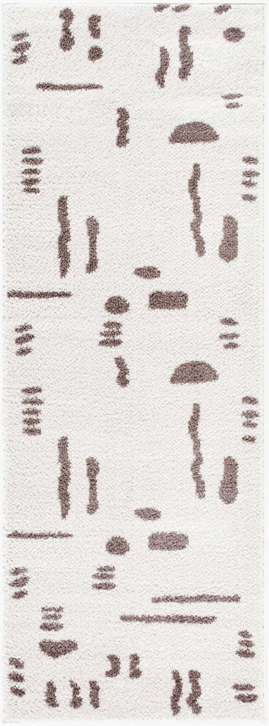 LIVABLISS Fossay Shag FSG-2300 Light-Beige Area Rug