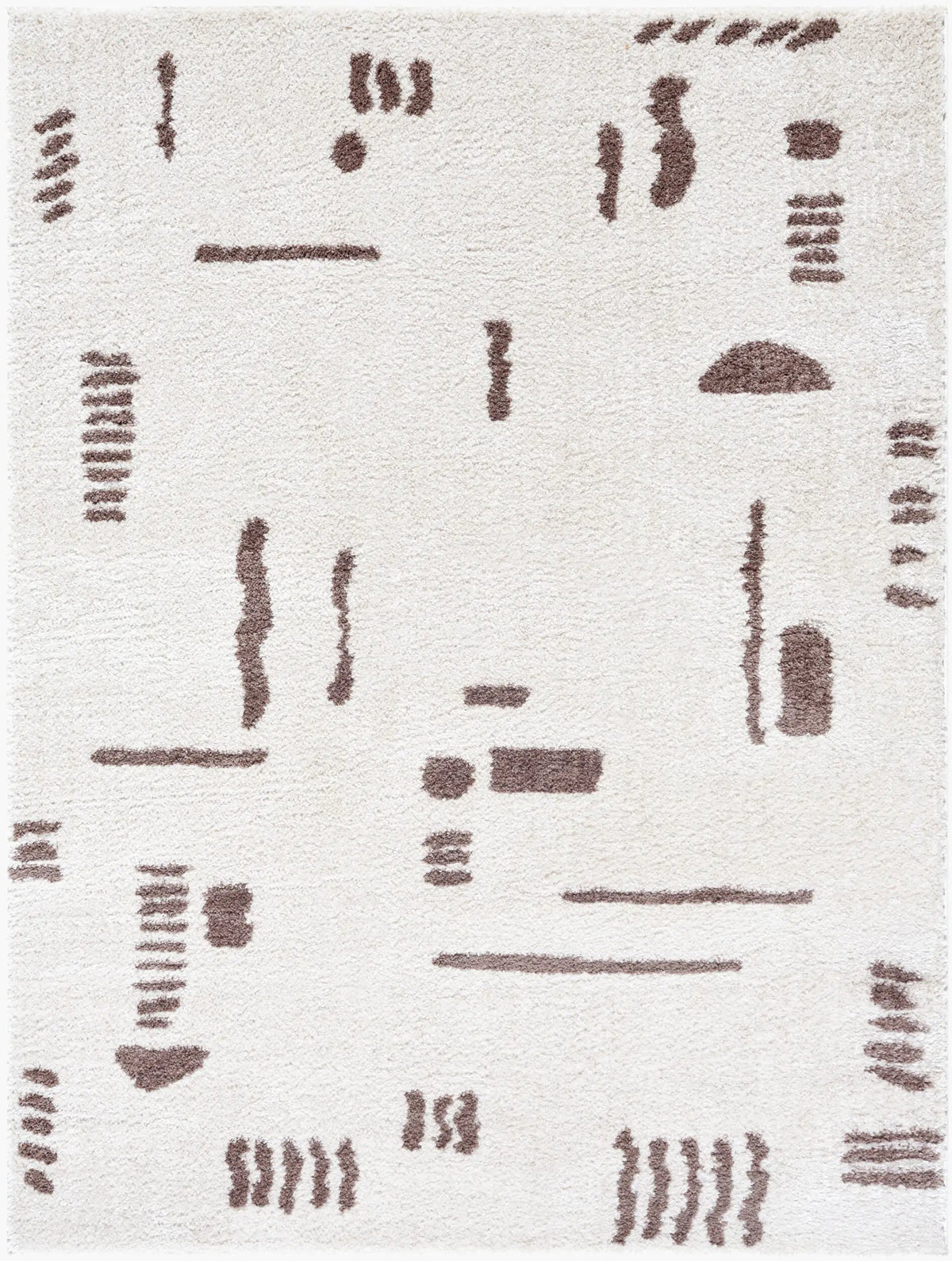 LIVABLISS Fossay Shag FSG-2300 Light-Beige Area Rug