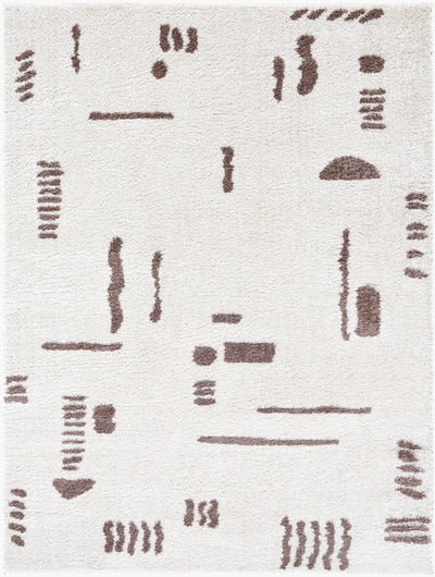 LIVABLISS Fossay Shag FSG-2300 Light-Beige Area Rug