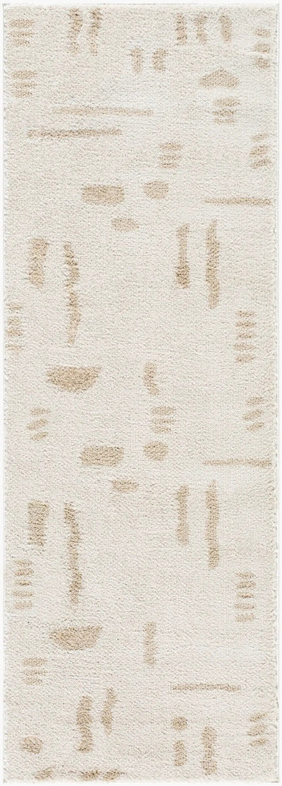 LIVABLISS Fossay Shag FSG-2301 Light-Beige Area Rug