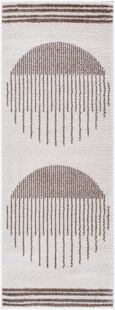LIVABLISS Fossay Shag FSG-2305 Light-Beige Area Rug