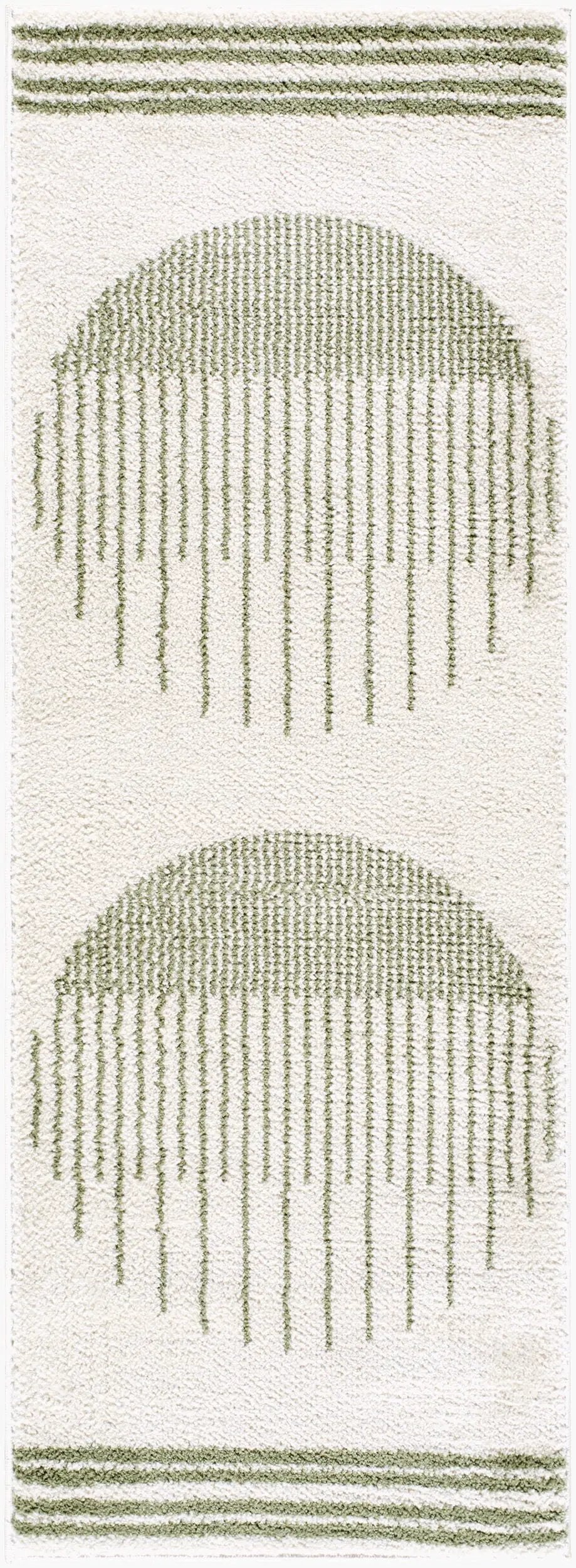 LIVABLISS Fossay Shag FSG-2307 Light-Beige Area Rug