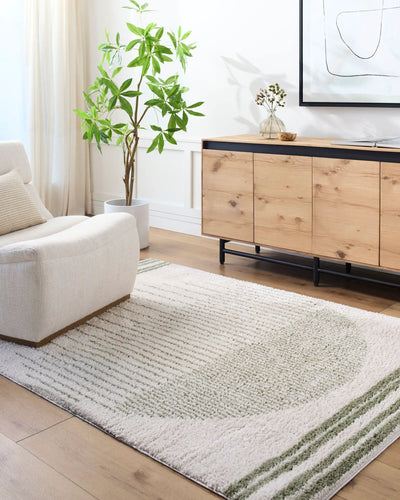 LIVABLISS Fossay Shag FSG-2307 Light-Beige Area Rug