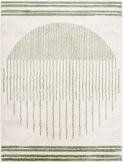 LIVABLISS Fossay Shag FSG-2307 Light-Beige Area Rug