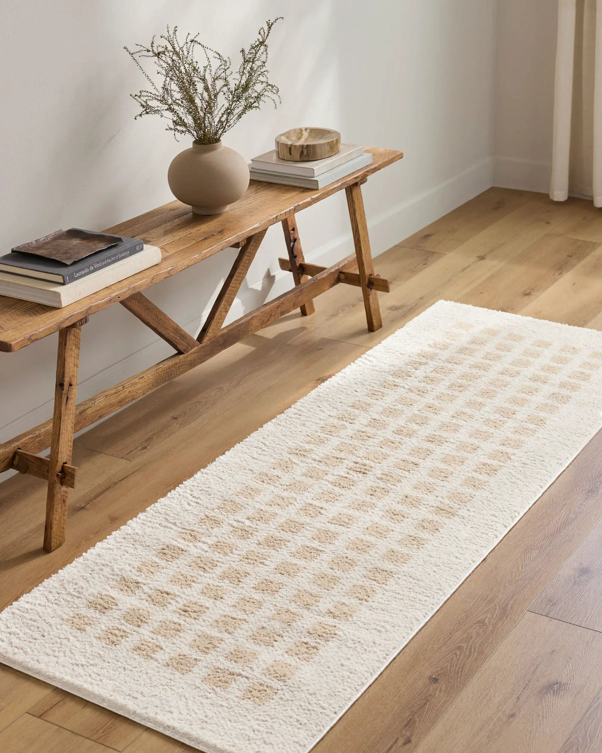 LIVABLISS Fossay Shag FSG-2319 Light-Beige Area Rug
