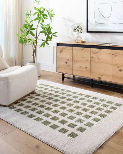LIVABLISS Fossay Shag FSG-2320 Light-Beige Area Rug