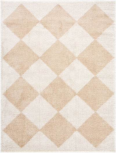LIVABLISS Fossay Shag FSG-2324 Light-Beige Area Rug